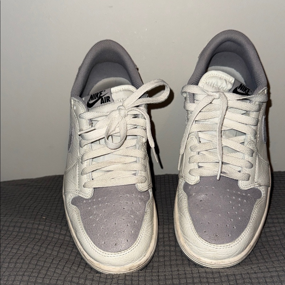 Nike Low-Top Sneakers in White and Lavender